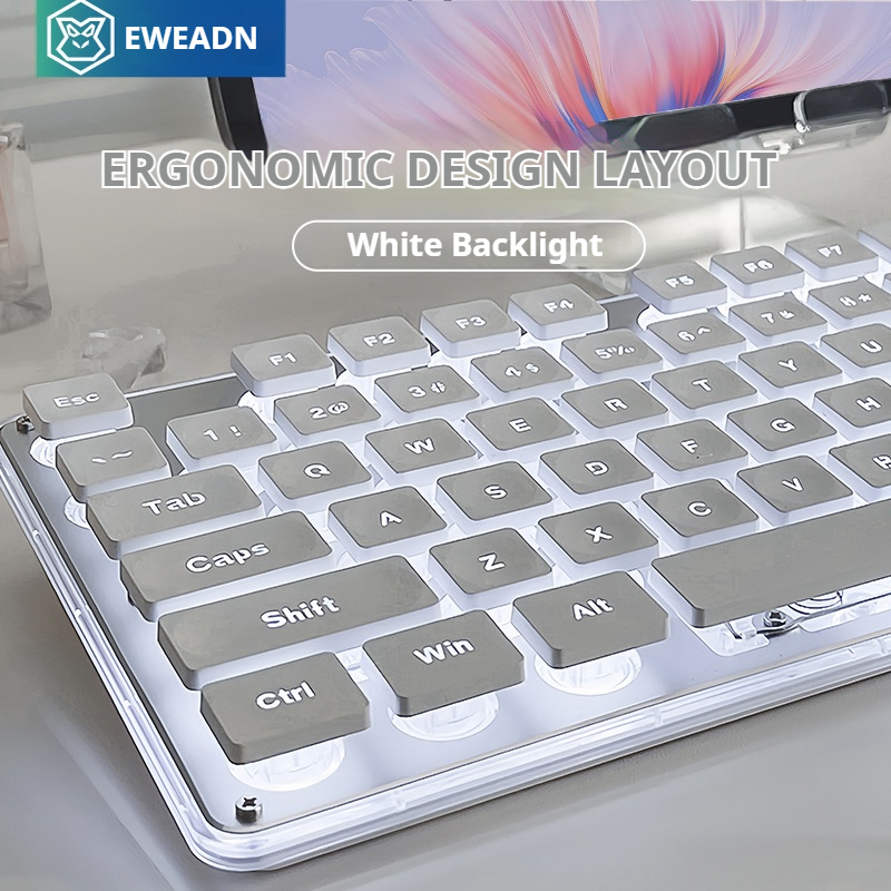 Gaming Keyboard Bluetooth - Set tastiera e mouse wireless EWEADN