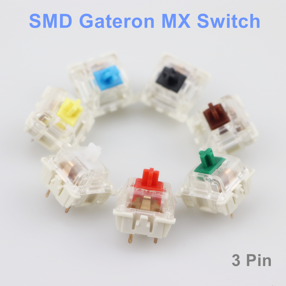 Keyboard Gaming Blue Switch - Interruttori Gateron SMD nero rosso marrone