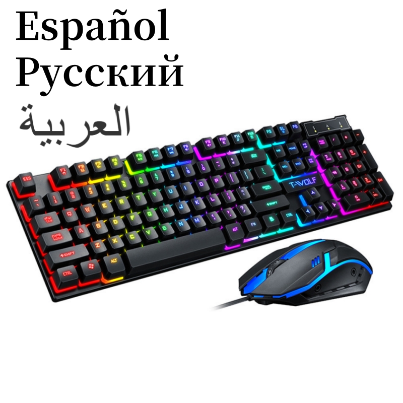 Gaming Keyboard And Mouse For Xbox - Tastiera spagnola con layout spagnolo Tastiera