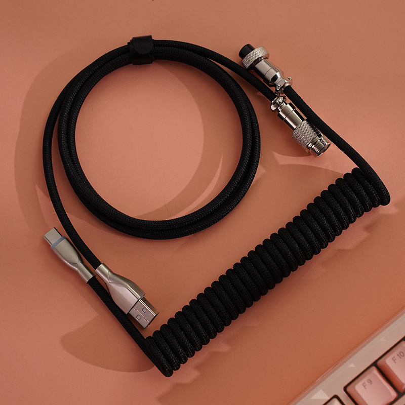 Gaming Keyboard Extension - Cavo USB Type-C Aviator a spirale