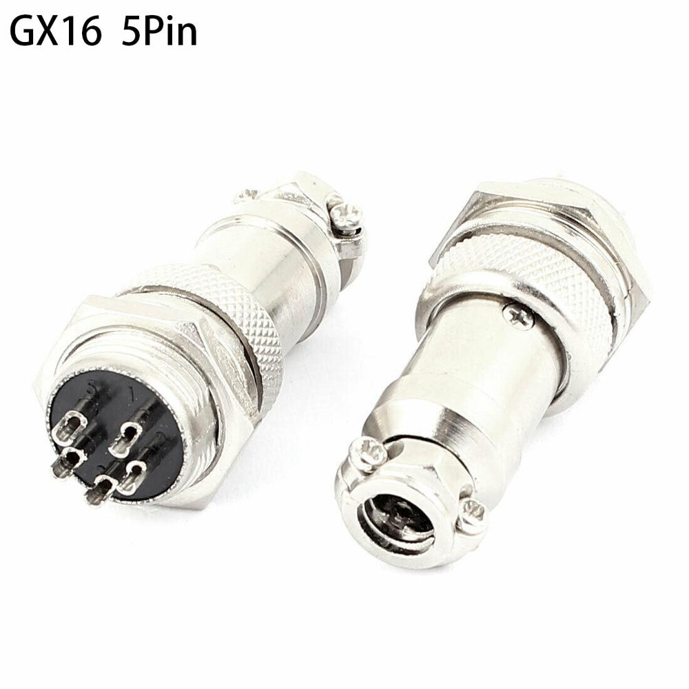 Aviator Connector Kit - 1set GX16 5P Spina Aviazione 16