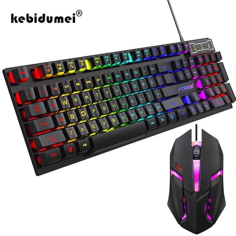 Gaming Keyboard And Mouse For Xbox - Tastiera meccanica retroilluminata a 104 tasti,