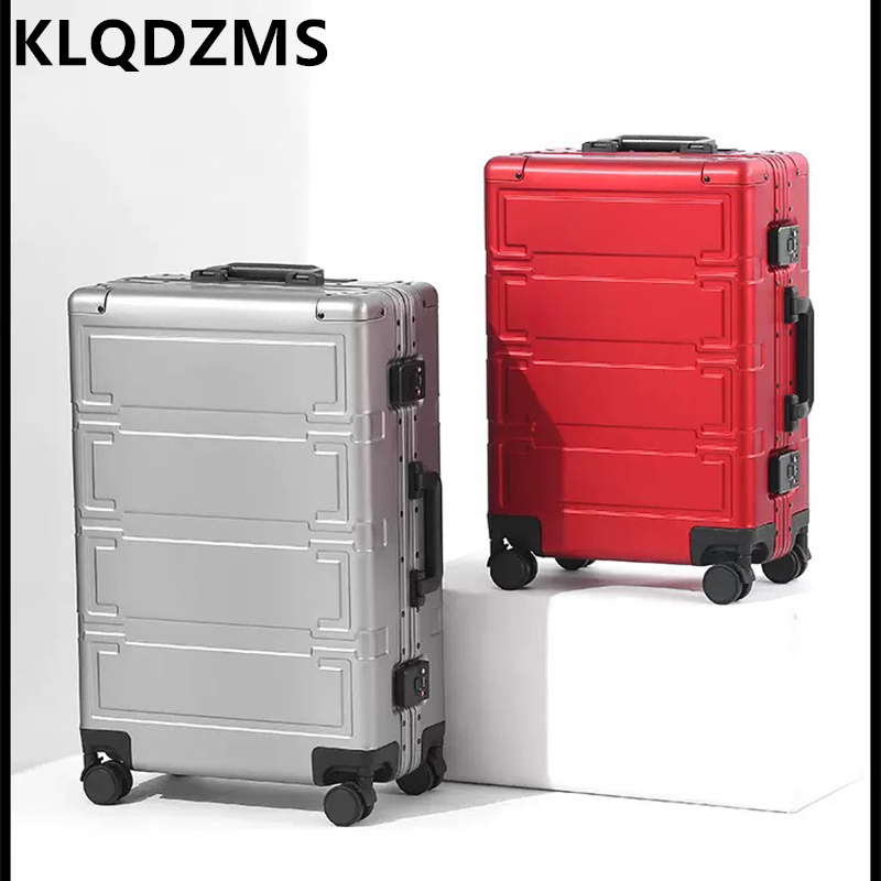 Aluminum Case 65 - KLQDZMS Borsa da viaggio da uomo