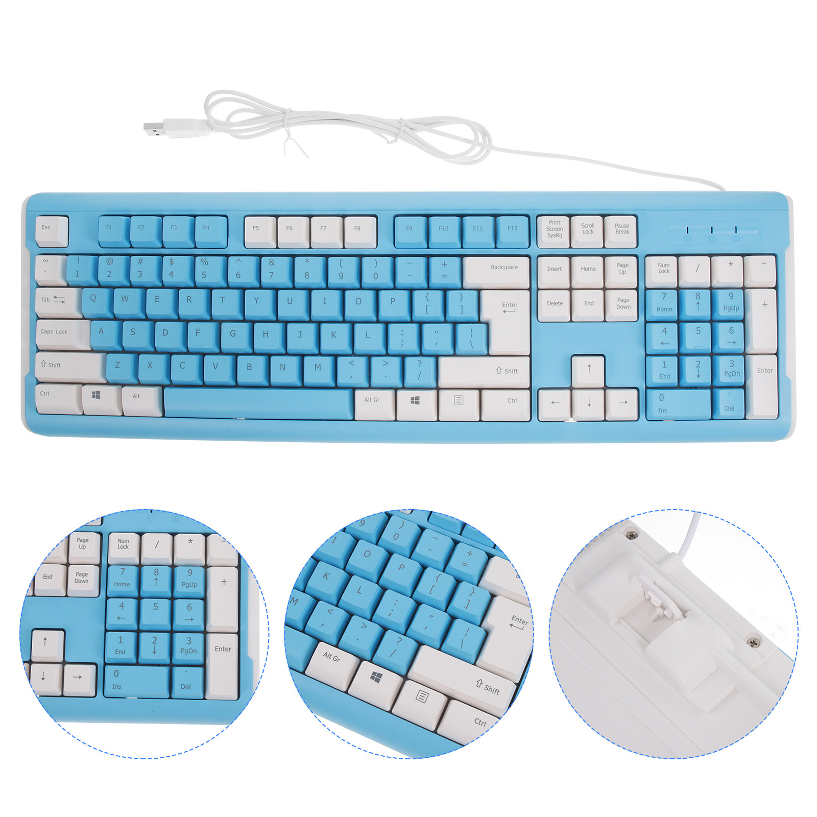 Gaming Keyboard Number Pad - Tastiera da Gaming USB Cablata in