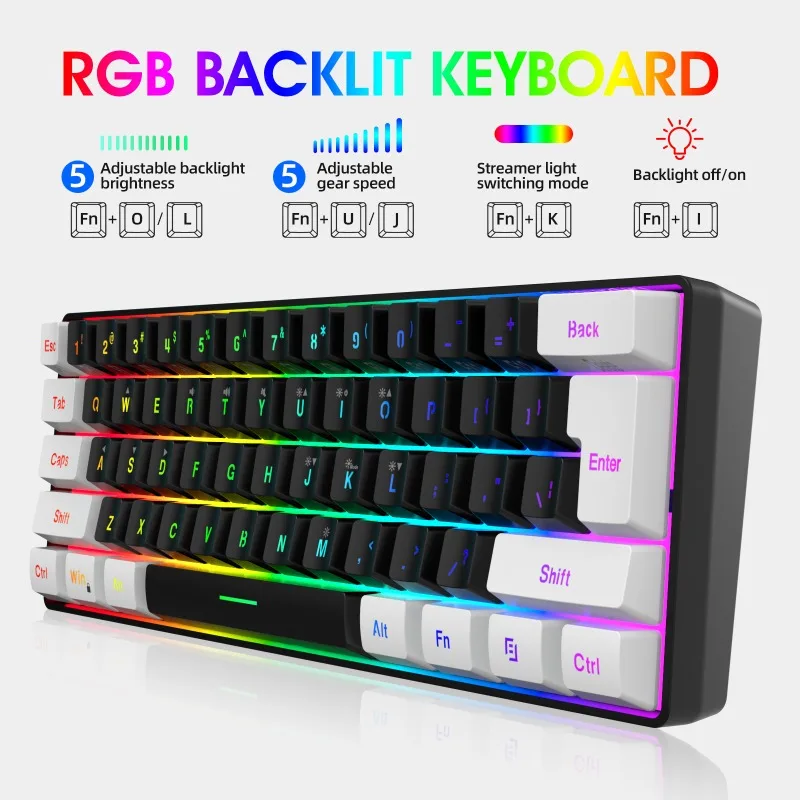 Kit Combo Tastiera e Mouse 60% - Gaming Keyboard And Mouse For Xbox recensione e prezzo