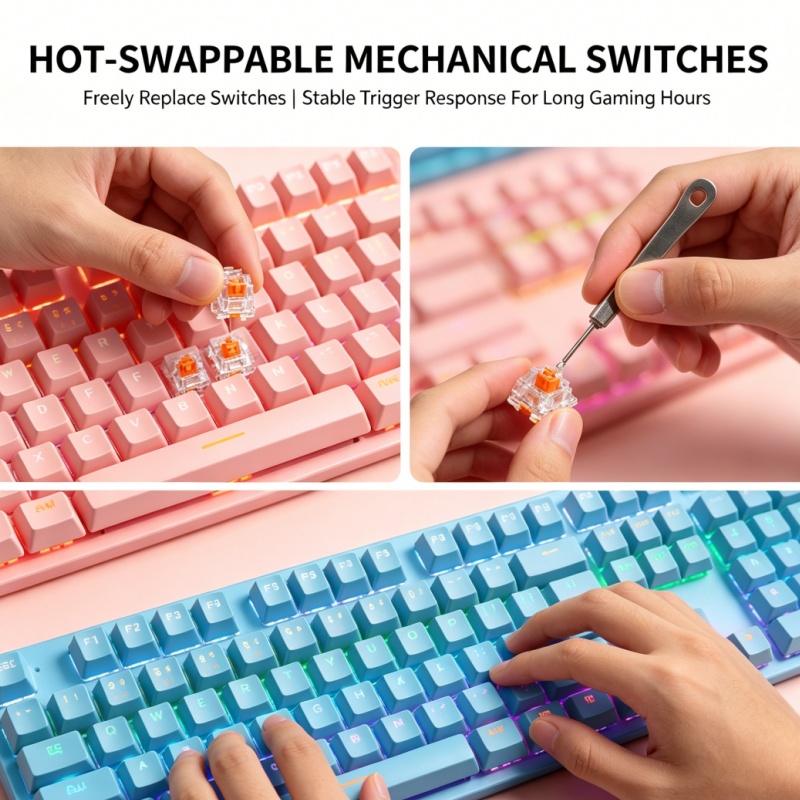Tastiera Meccanica Cablata BAJ - Gaming Keyboard K300 recensione e prezzo