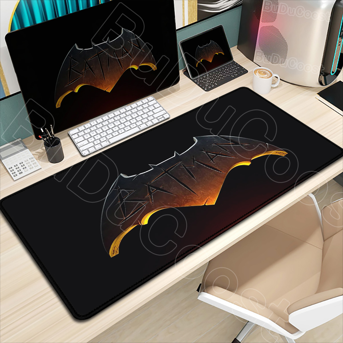 B-Batman Mouse Pad HD Grande G - Gaming Keyboard Higround recensione e prezzo