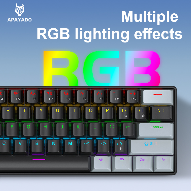 APAYADO K61 Mini tastiera mecc - Keyboard Gaming Blue Switch recensione e prezzo