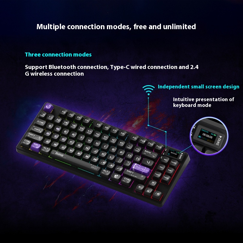 MSI FORGE GK600 W DUKE Tastier - Gaming Keyboard Bluetooth recensione e prezzo