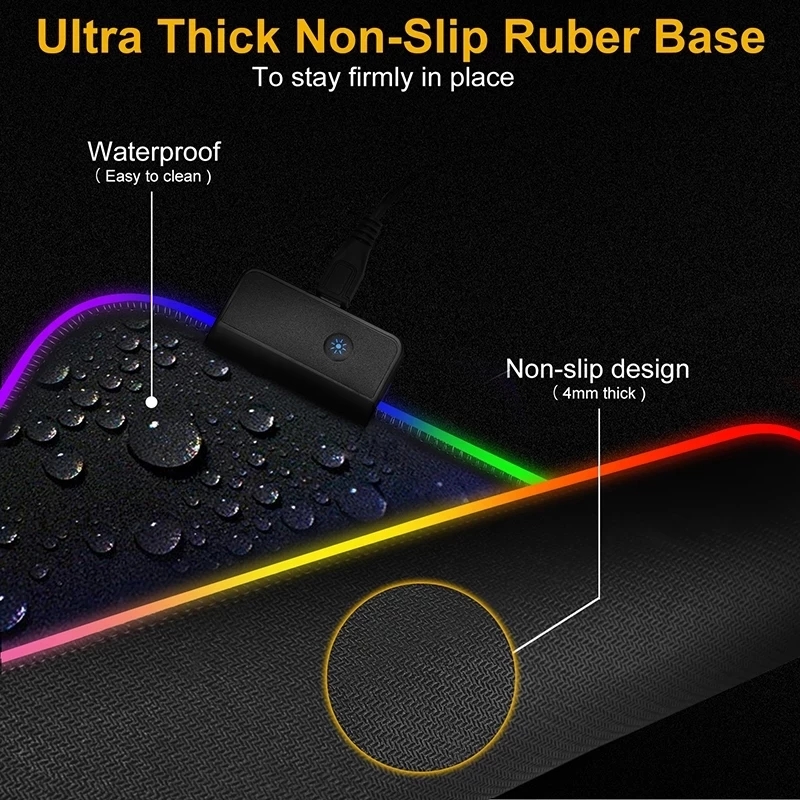 Tappetino per mouse con luce a - Gaming Keyboard No Rgb recensione e prezzo