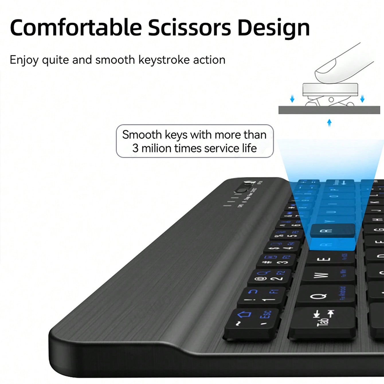 Tastiera multilingue per table - Gaming Keyboard Mouse Wireless recensione e prezzo