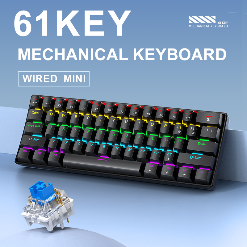 Tastiera Meccanica Gaming Cabl - Keyboard Gaming Blue Switch recensione e prezzo