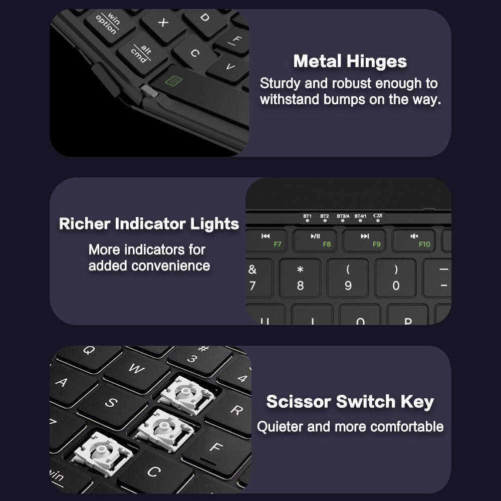 Tastiera Bluetooth Pieghevole  - Gaming Keyboard Number Pad recensione e prezzo