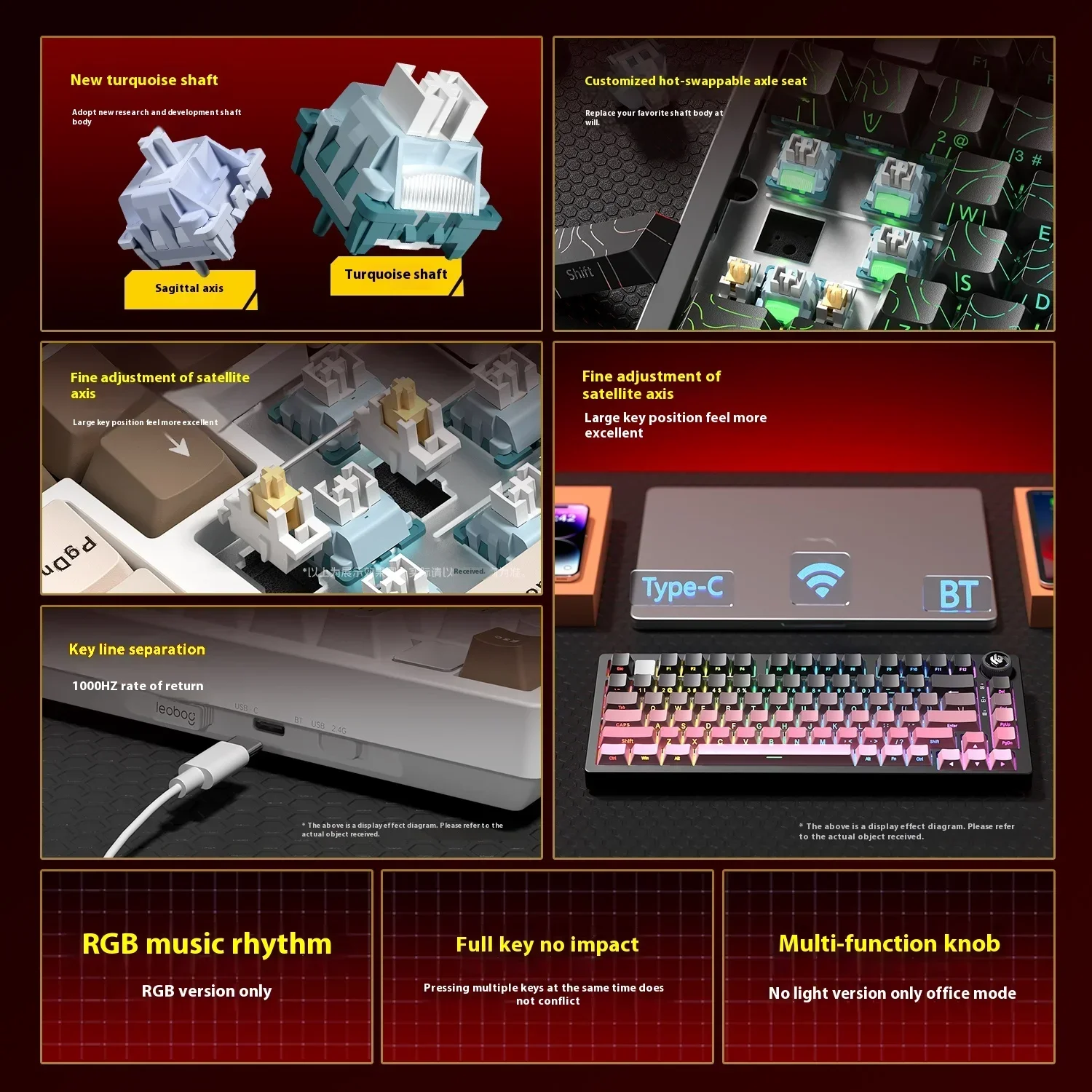Leobog Hi75C Hi75 Hi75C Pro Ki - Gaming Keyboard Extension recensione e prezzo