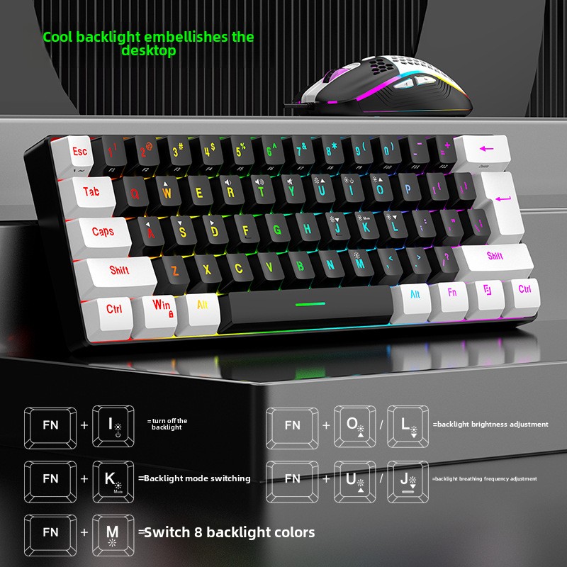 Set Tastiera e Mouse Gaming RG - Gaming Keyboard And Mouse For Xbox recensione e prezzo